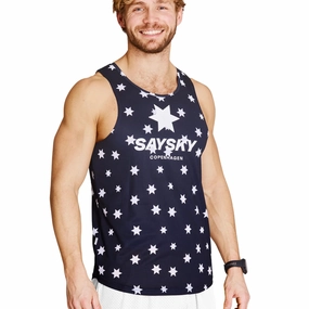 Movie Night Active Wear Mens Saysky Star Combat Singlet
