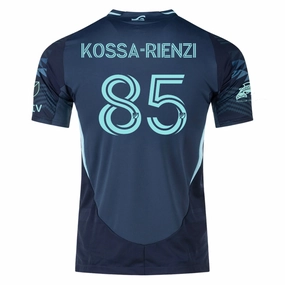 Thermal Regulation System adidas K. Kossa-Rienzi Andrade Sounders Authentic Away Jersey 25/26 w/ MLS Patches & Sponsor (Aura Ink)
