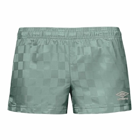 Umbro - Women's 3" Checkerboard Shorts (HUUL1UBF5 UZ4) Body Movement