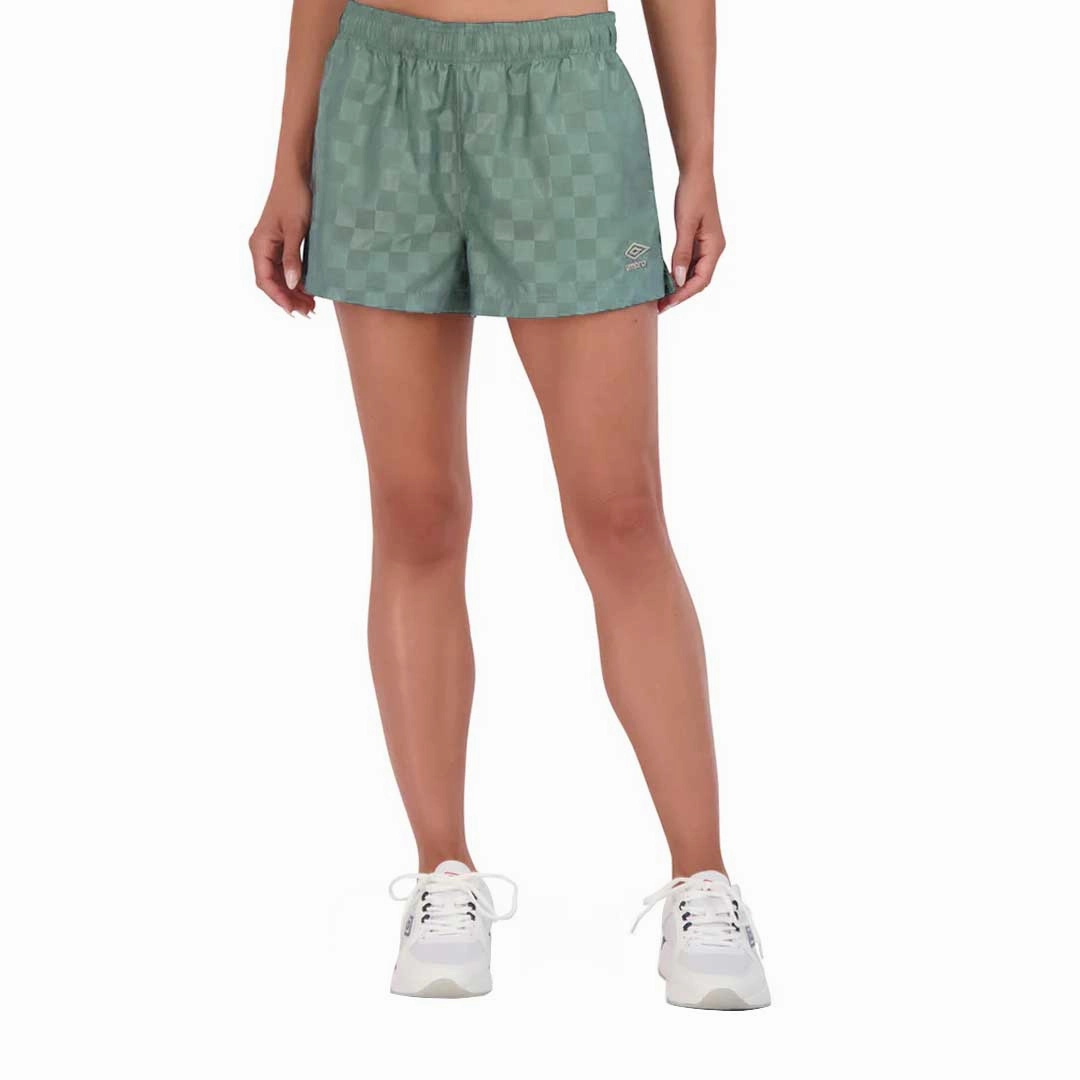 Movement Apparel Umbro - Women's 3" Checkerboard Shorts (HUUL1UBF5 UZ4)