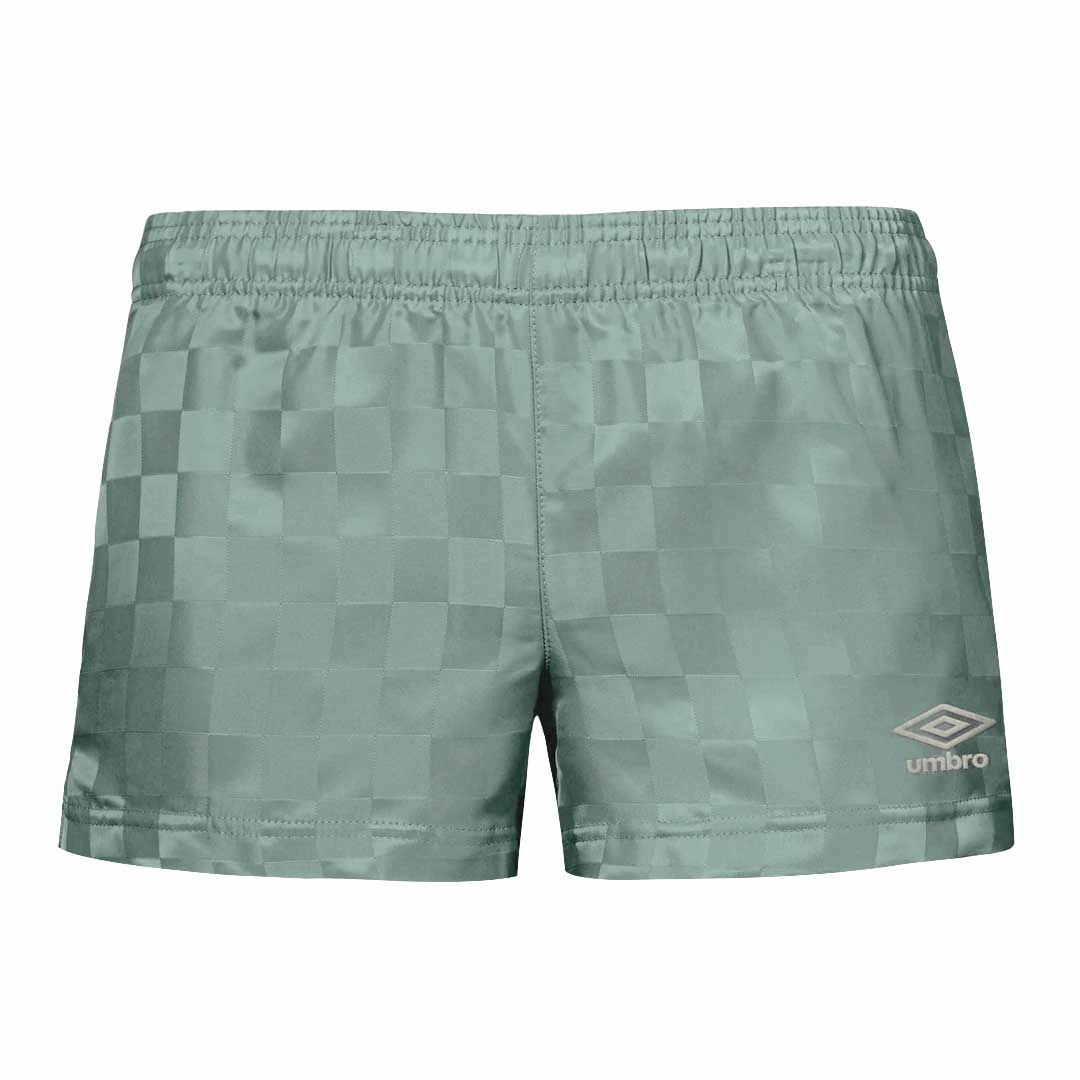 Umbro - Women's 3" Checkerboard Shorts (HUUL1UBF5 UZ4) Quick Release Venting Wicking Performance Fabric