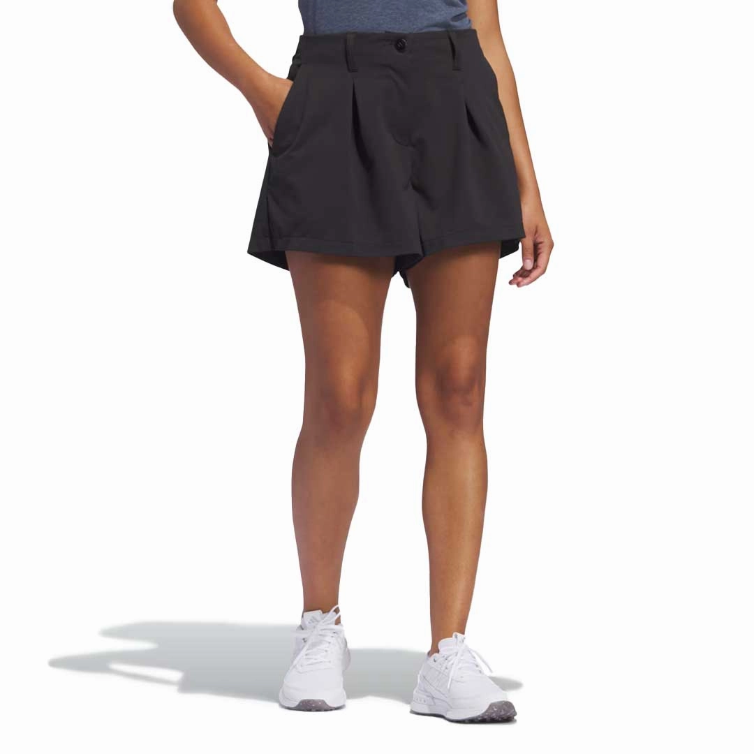Raglan Sleeve Enhanced Air Circulation adidas - Women's Go-To Pleated Shorts (IP4199)