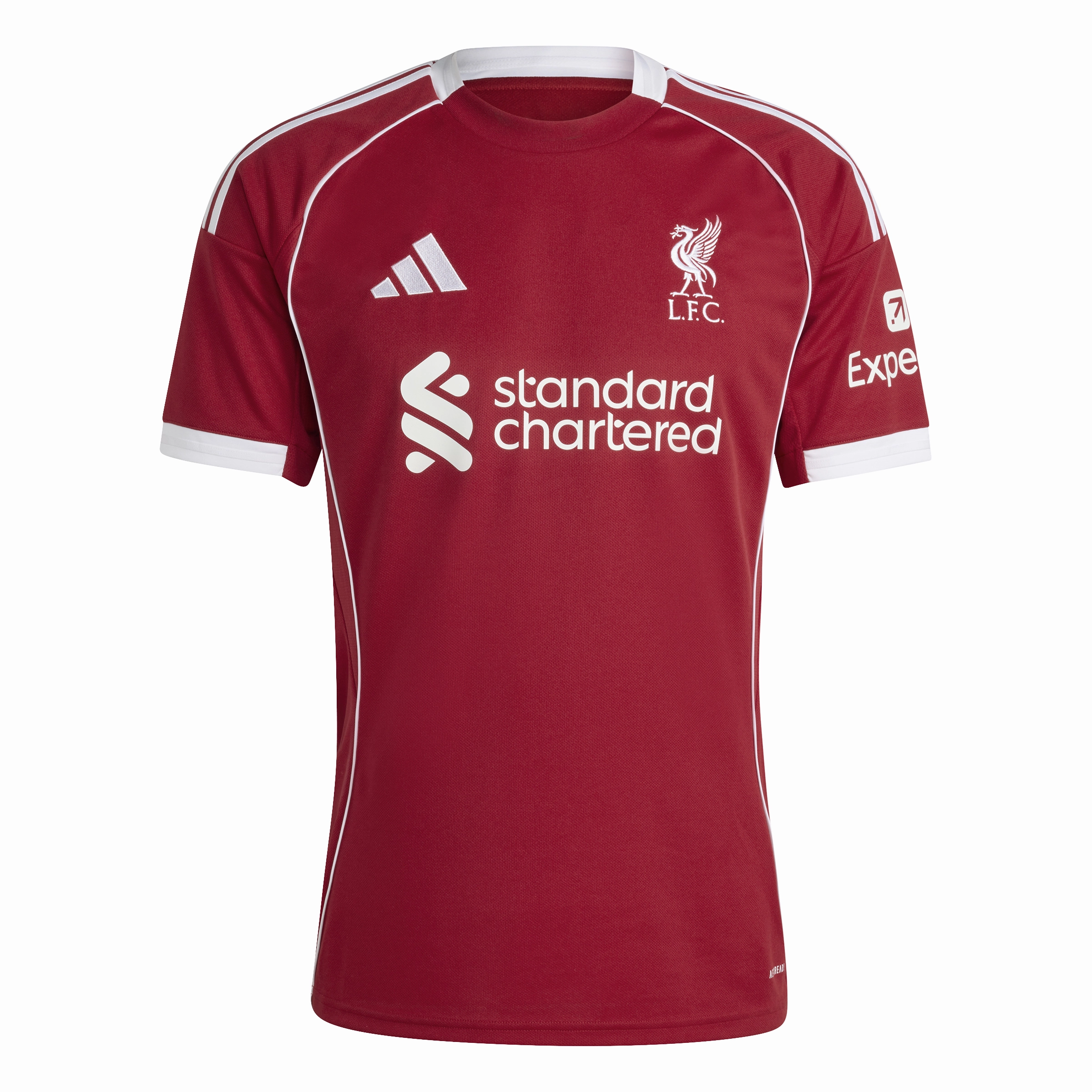 Men's Liverpool FC 2025/26 Home Soccer Jersey Non Chafing Seam Finish