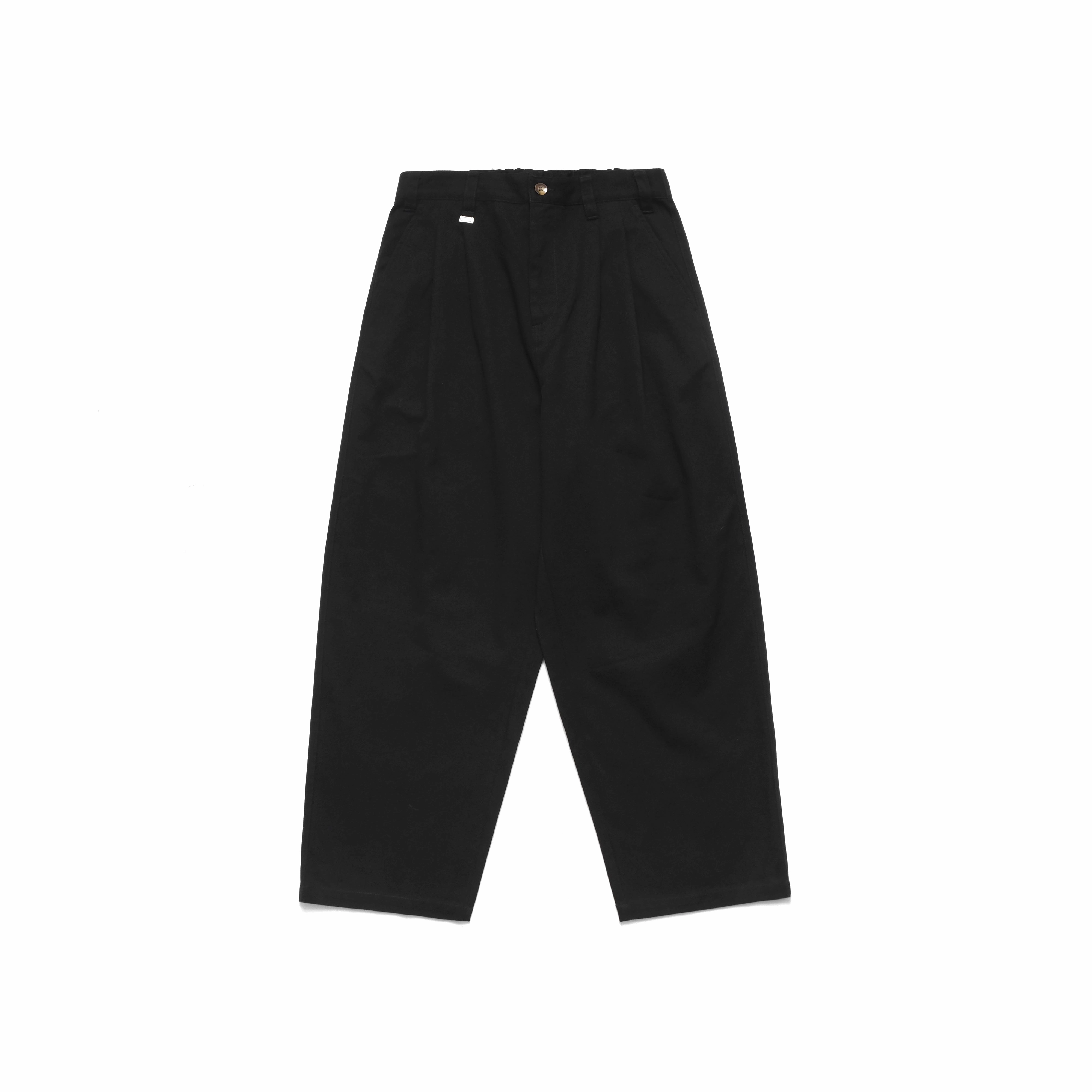 Metalwood Studio "Elastic Waist Baggy Pant"- Black Training Gear