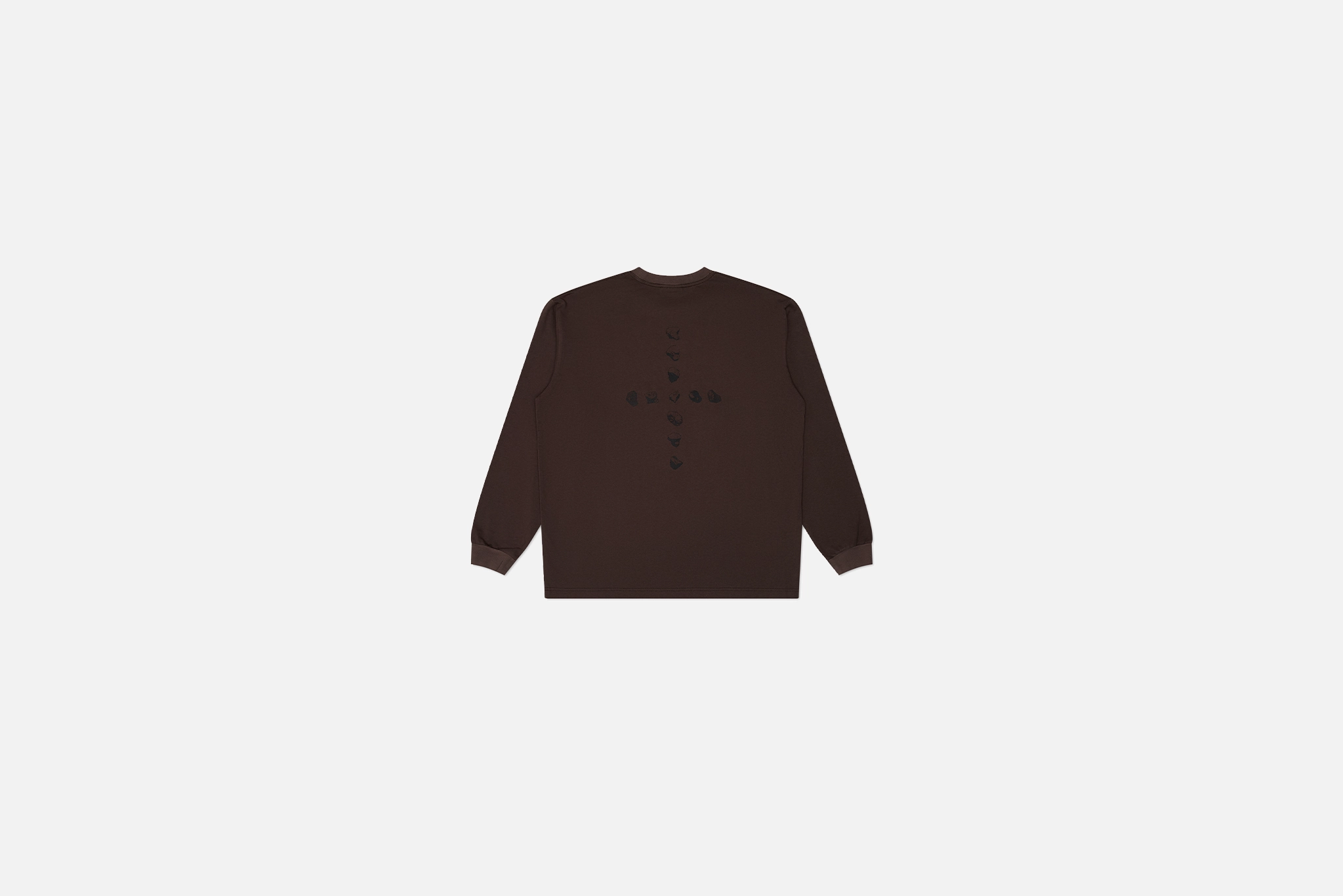 Metalwood Studio "Location LS T-Shirt"- Brown Quick Change