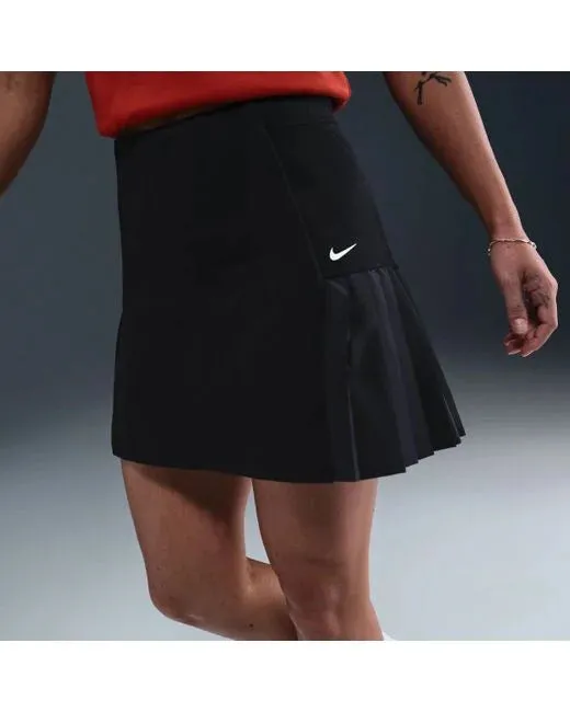 Comfortable Shorts Comfort waistband Nike "Golf Skirt" W - Black / Sail
