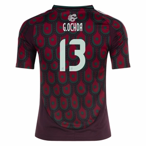 Comfortable apparel adidas Youth Mexico Guillermo Ochoa Home Jersey 24/25 (Multicolor)