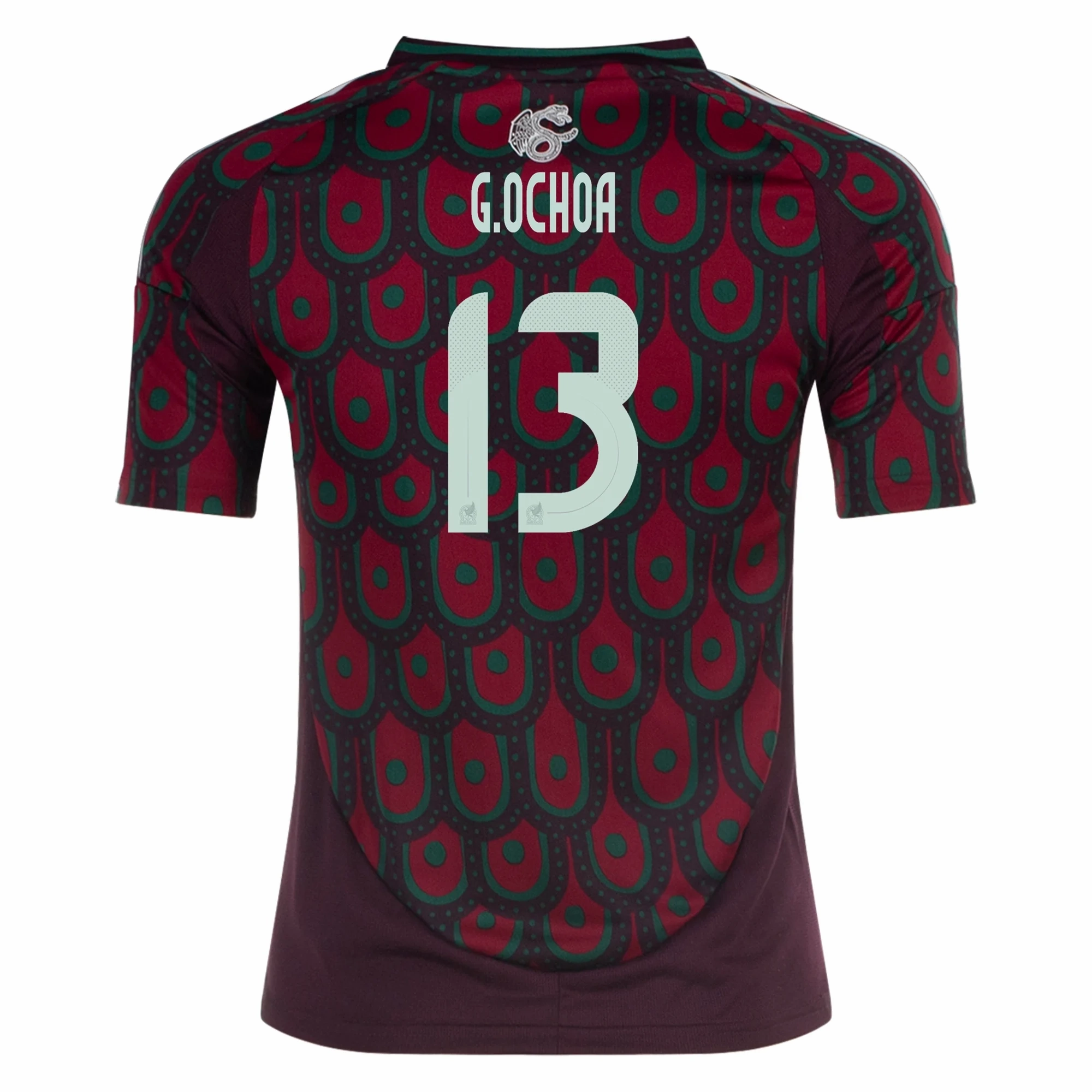 Friction Free Seams adidas Youth Mexico Guillermo Ochoa Home Jersey 24/25 (Multicolor)