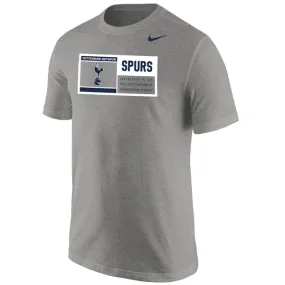 Nike Tottenham Core T-Shirt (Dark Heather Grey) Relaxed Everyday Wear