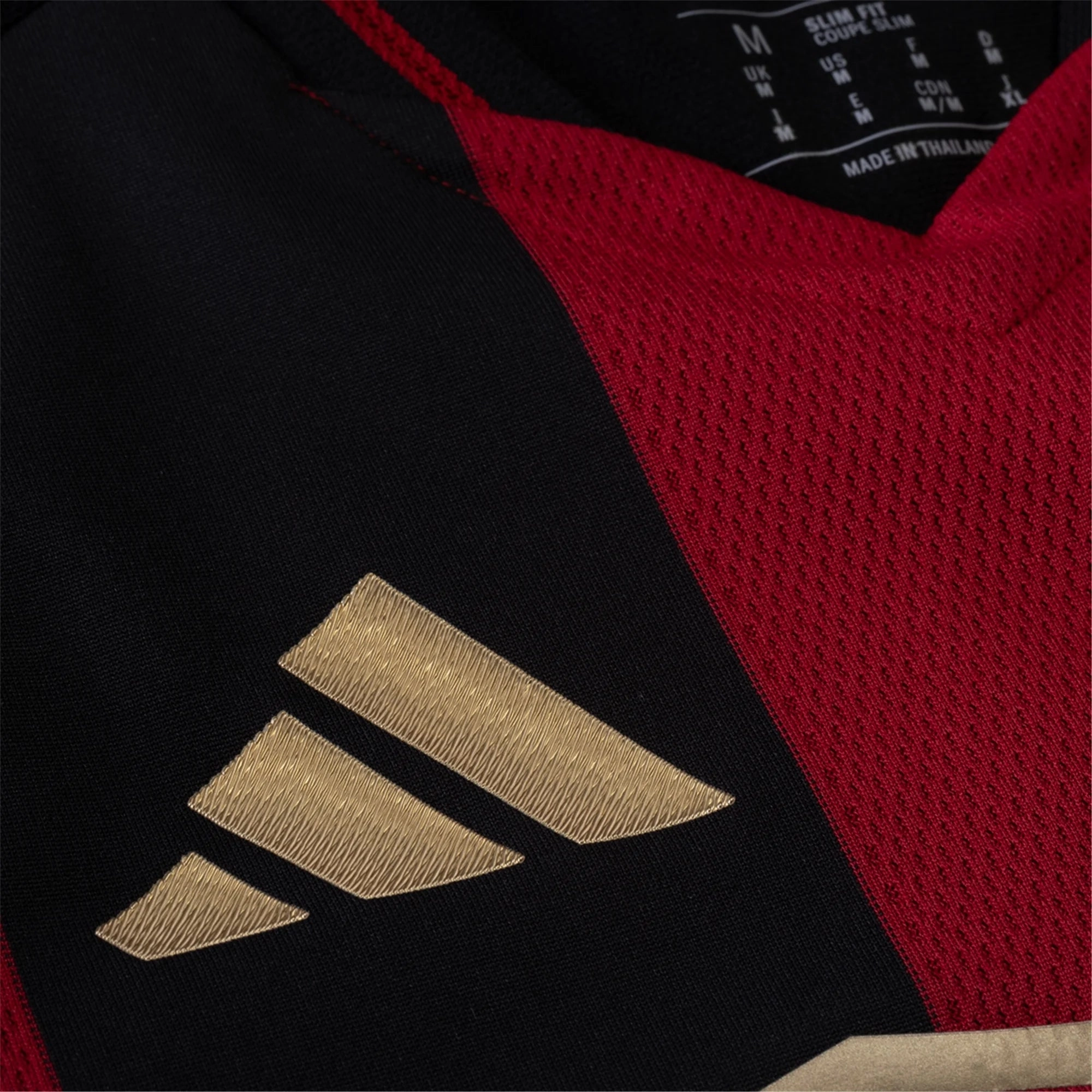 Odor Resistant Clothing Tech Full Zip Option Miguel Almir??n Atlanta United Authentic Home Jersey 25/26 (Red/Black) - w/ MLS Patches