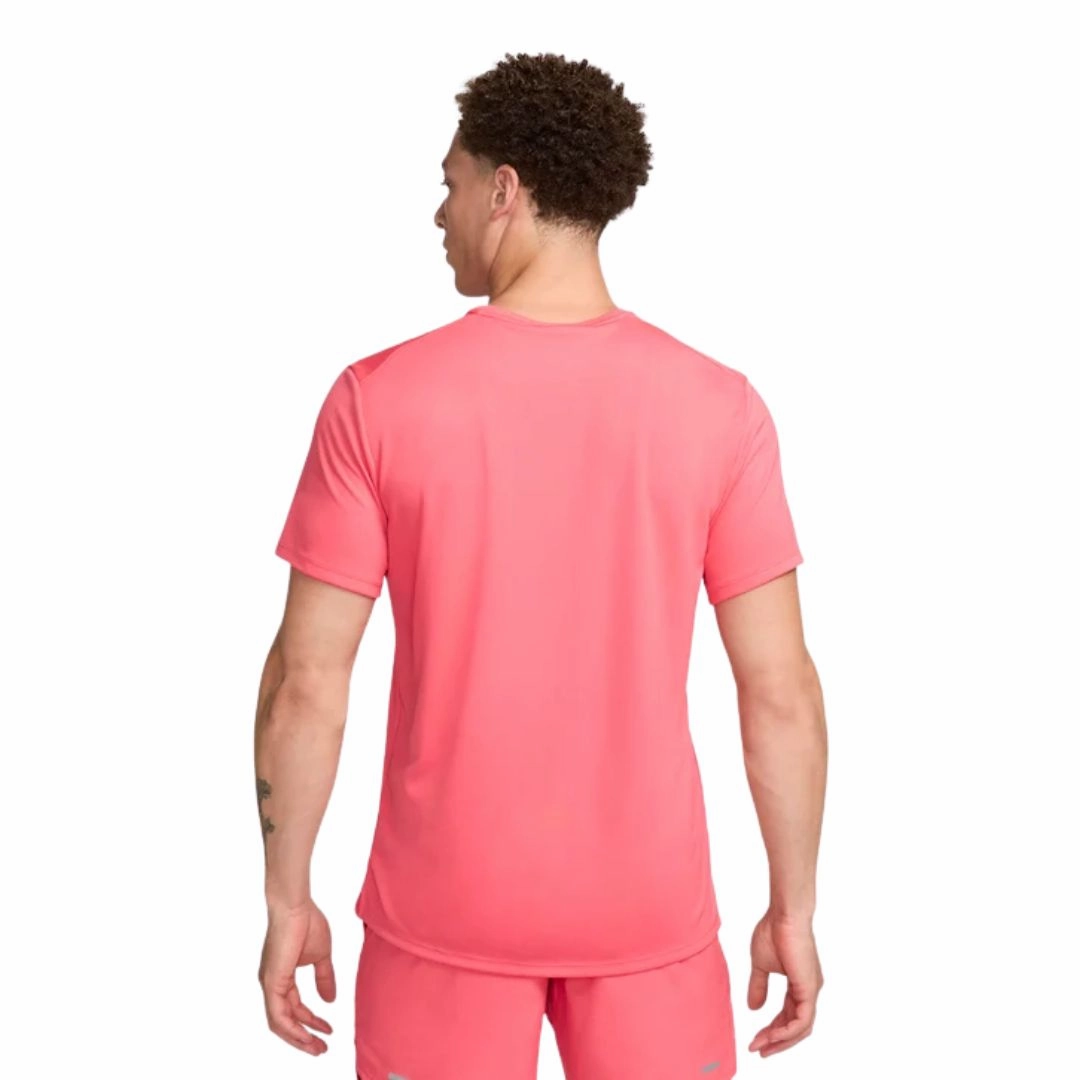 Street Trendy Ribbed Collar Trim Miler Dri-FIT UV T-shirt