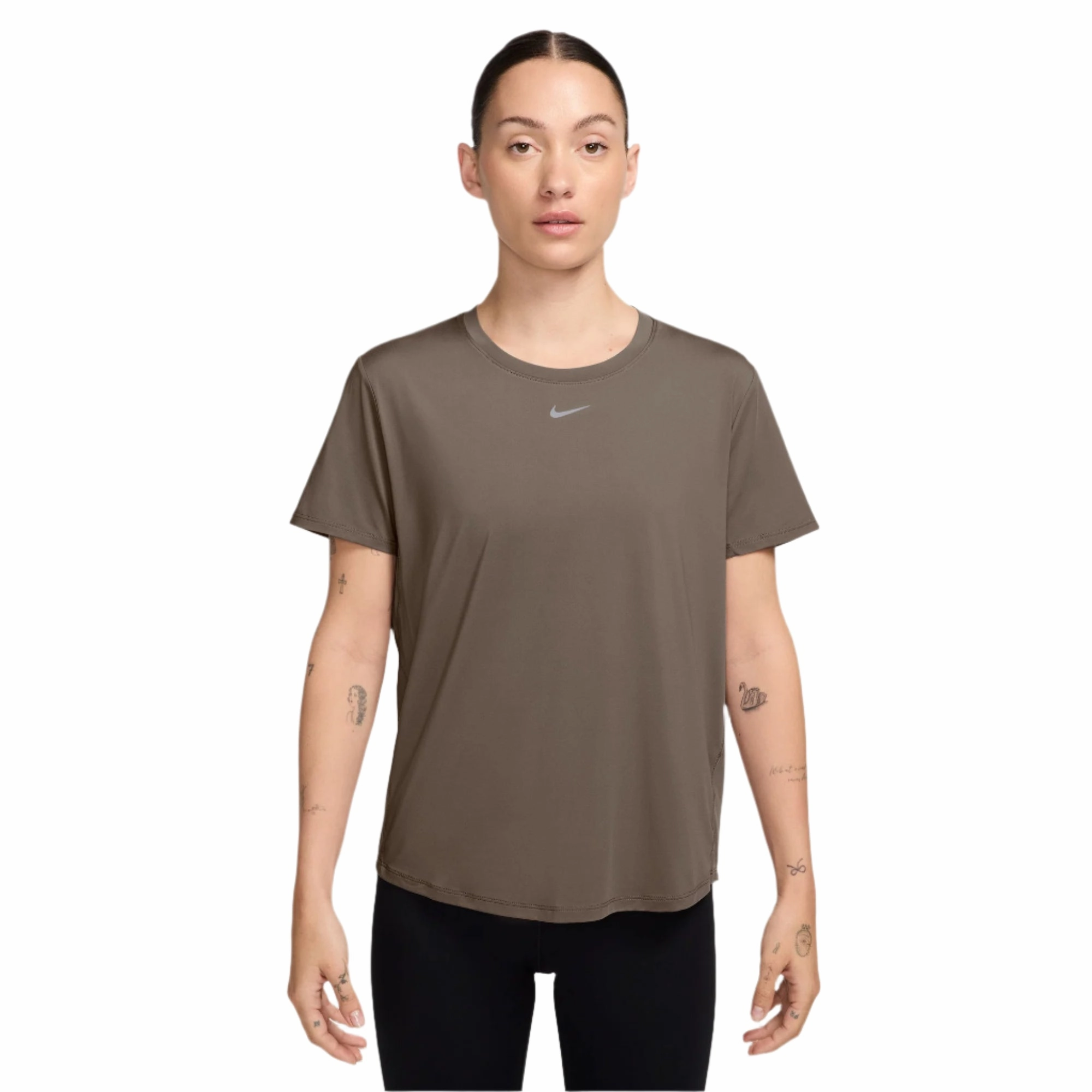 Camping practicality Comfortable Shape Nike One Classic Womens Dri-Fit Short Sleeve Top