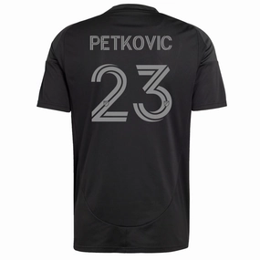 adidas Nikola Petkovi? Charlotte FC Away Jersey 25/26 (Black) Studio Fit Multi Panel Construction