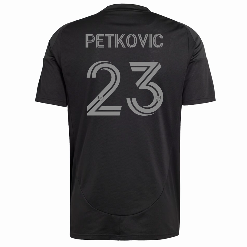 adidas Nikola Petkovi? Charlotte FC Away Jersey 25/26 (Black) Studio Fit Multi Panel Construction