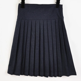 Crossback Strap Theo Pleated Skirt