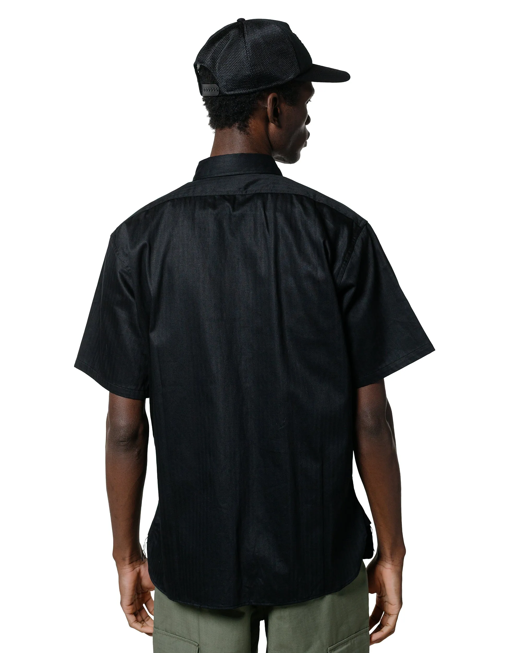 Everyday Essential The Real McCoy's MS25013 8HU HBT Work Shirt S/S Black