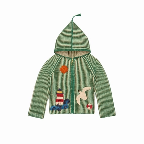 Thermal Core Technology Misha & Puff Seaside Plum Island Beach Jacket, Lawn