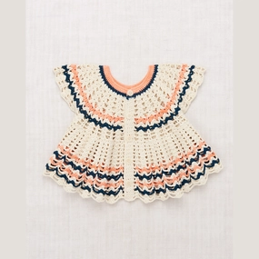 Quilted Interior Layer Misha & Puff Wellfleet Swing Cardigan, Marzipan