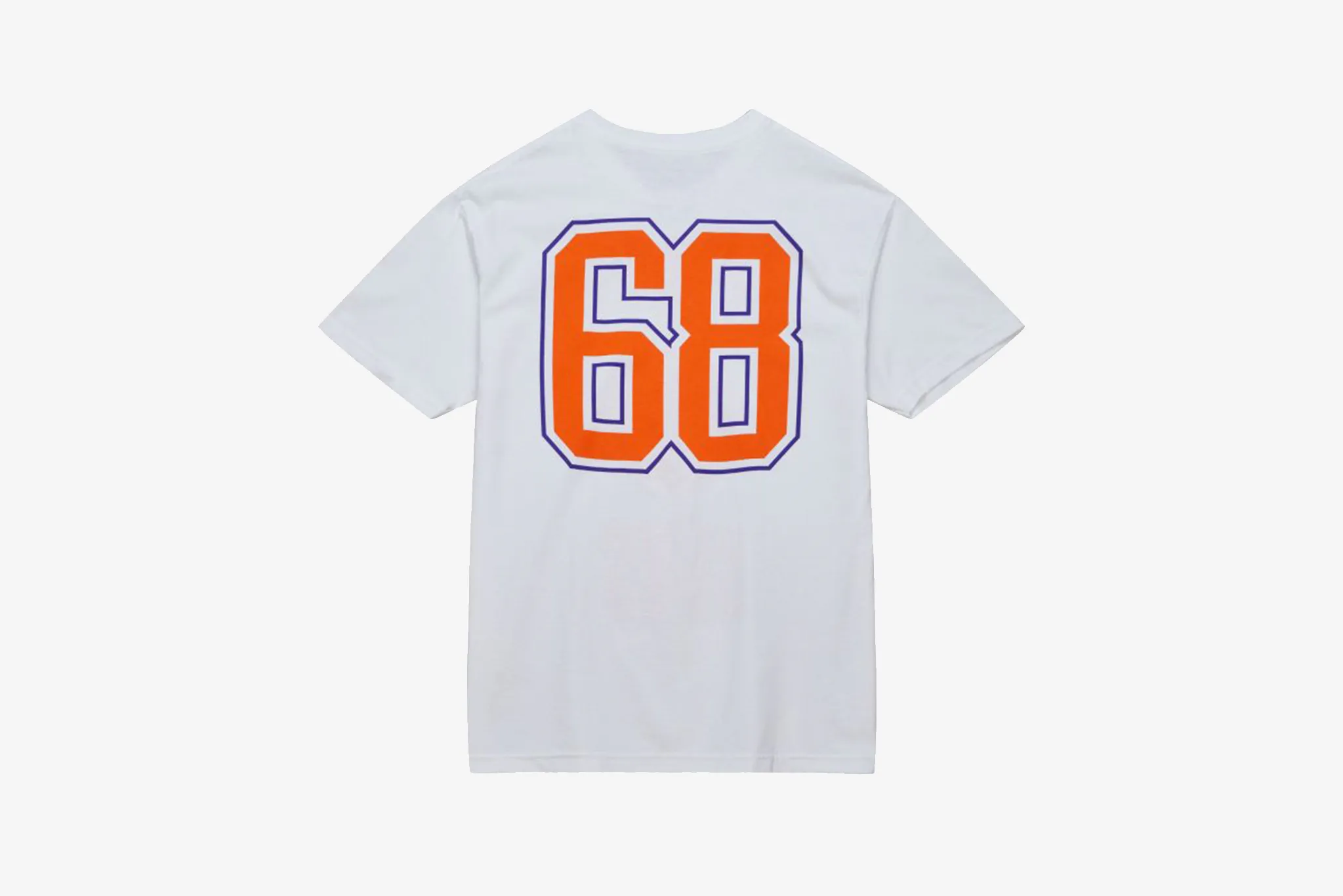 OdorResistant Material Daily Wear Mitchell & Ness x Manor "Phoenix Suns 1968 Tee" M - White / Orange