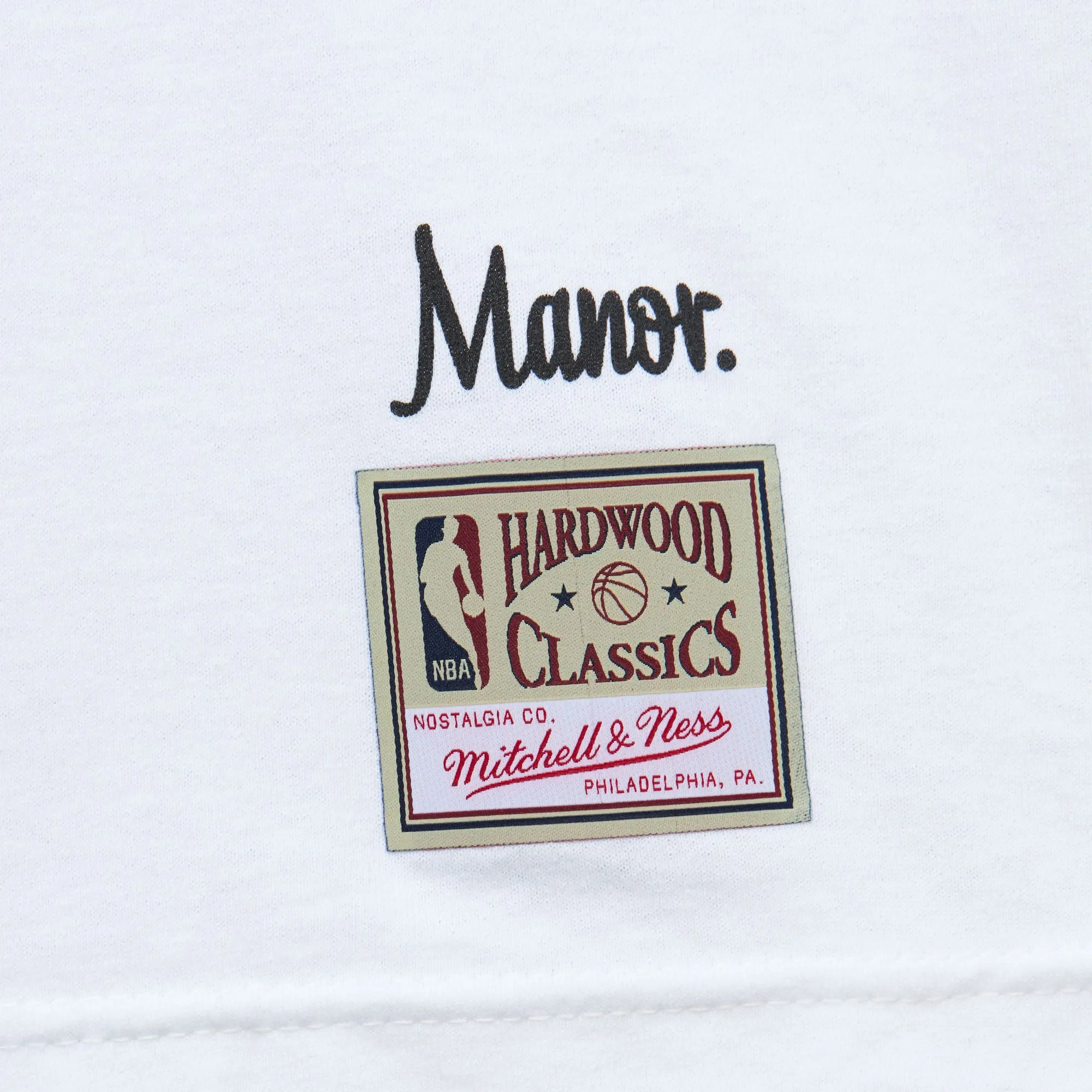 London Edge Mitchell & Ness x Manor "Phoenix Suns 1968 Tee" M - White / Orange