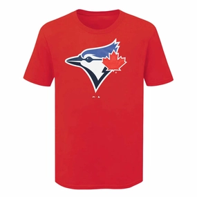 MLB - Men's Toronto Blue Jays Full Beak T-Shirt (XVML0BKMSC3A1PB 62RED) Eco Friendly Material Easy Movement