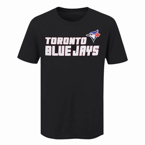 UV Protection MLB - Men's Toronto Blue Jays Go Bat Faster T-Shirt (XVML0D5MSC3A1PB 00BLK)