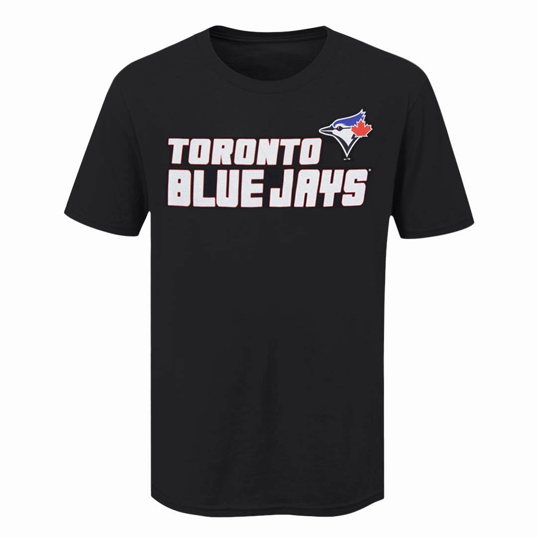 UV Protection MLB - Men's Toronto Blue Jays Go Bat Faster T-Shirt (XVML0D5MSC3A1PB 00BLK)