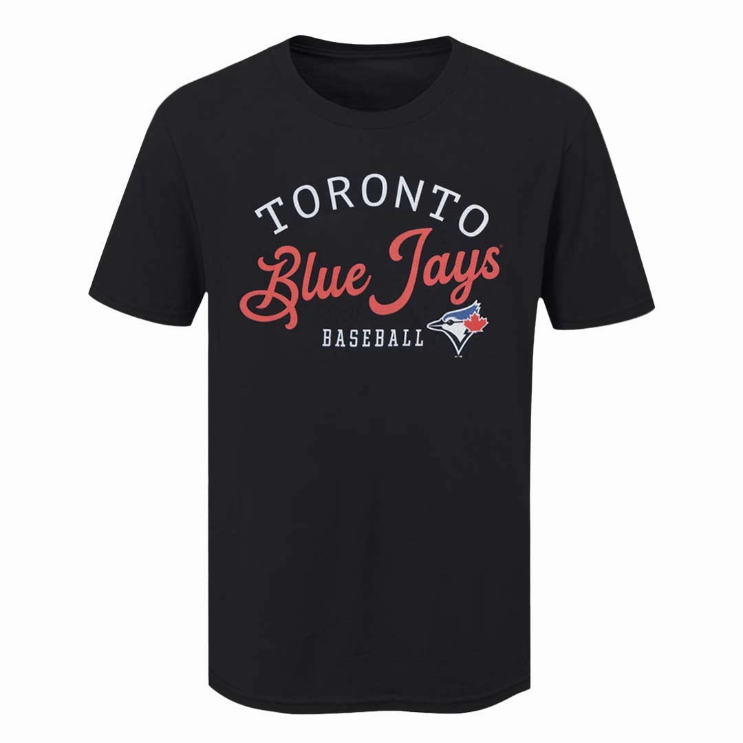 High Compression Knit MLB - Men's Toronto Blue Jays Power Move T-Shirt (XVML0HGMSC3A1PB 00BLK)