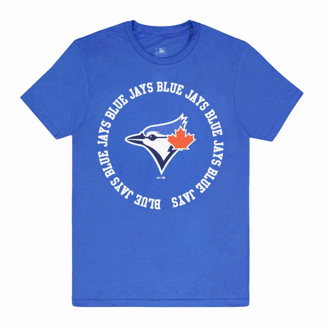 MLB - Men's Toronto Blue Jays Together T-Shirt (XVML0B8MSC3A1PB 40BLU) Mesh Design