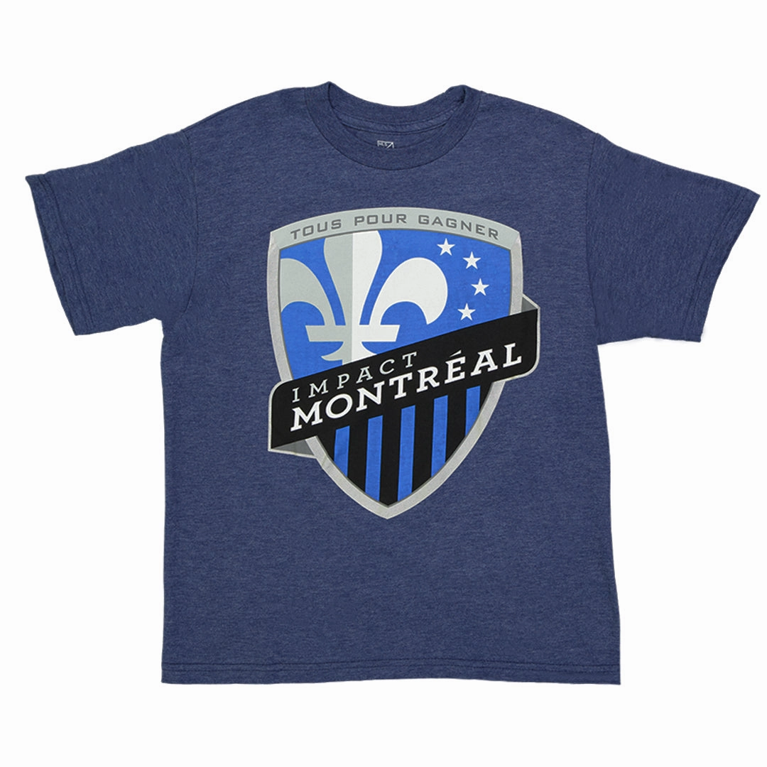 Anti Snag Surface MLS - Kids' (Junior) Montreal Impact Striker T-Shirt (XVMS00CYSC)