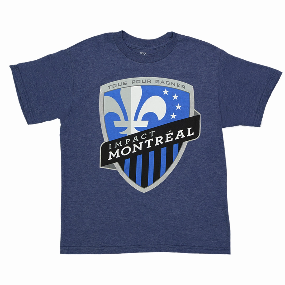 MLS - Kids' (Junior) Montreal Impact Striker T-Shirt (XVMS00CYSC) Form Focus