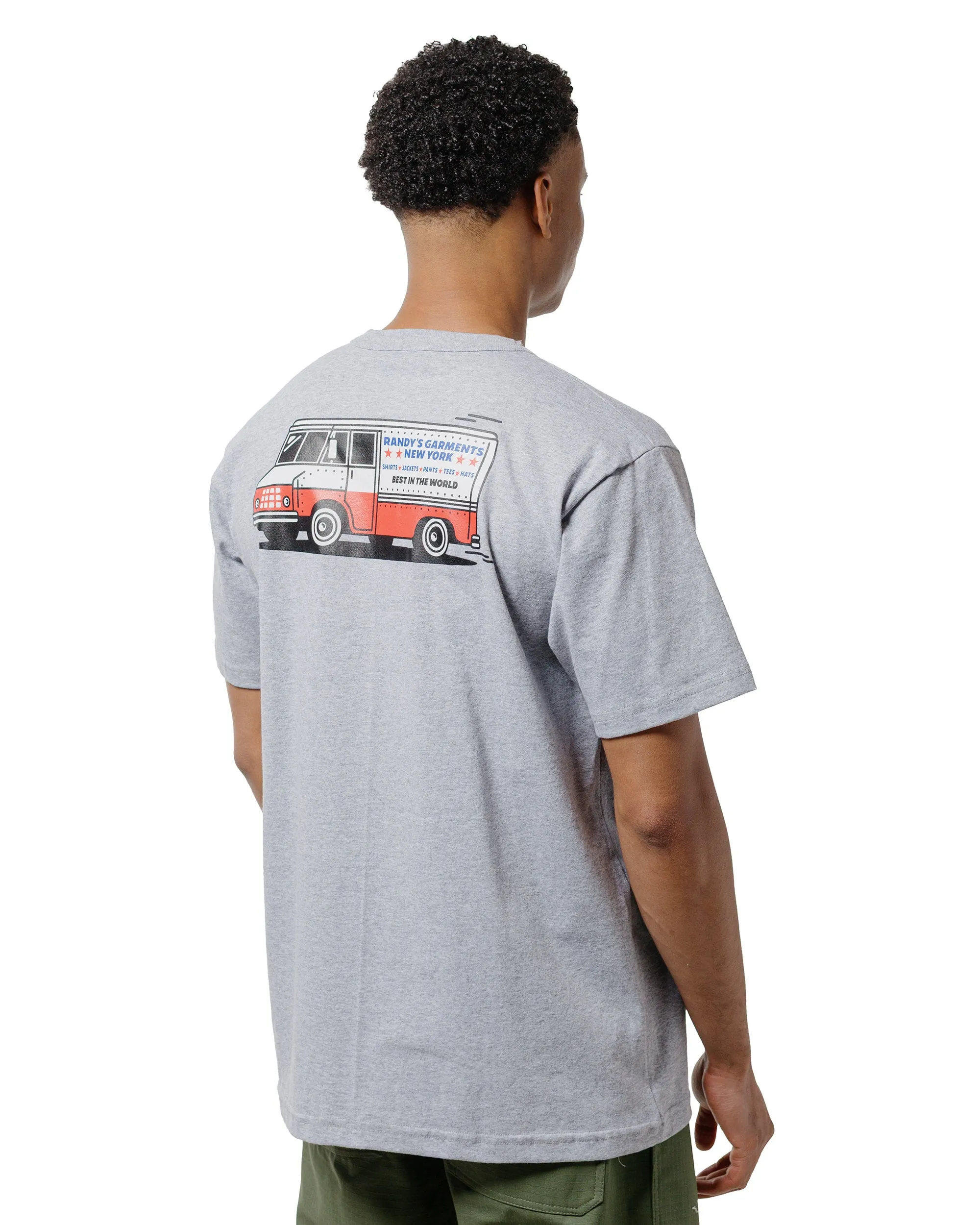 Trendy Comfort Wear Comfortable Casual Randy's Garments Box Truck Tee Heather Gray