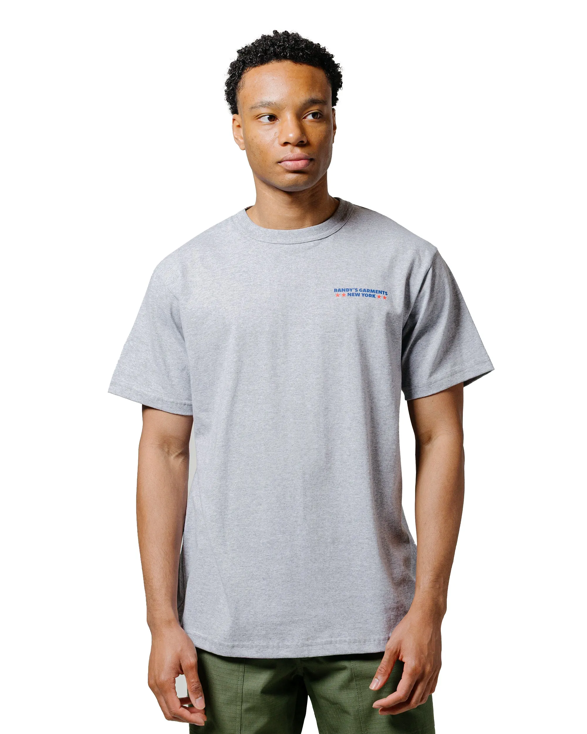 Randy's Garments Box Truck Tee Heather Gray Buttery Soft Fabric
