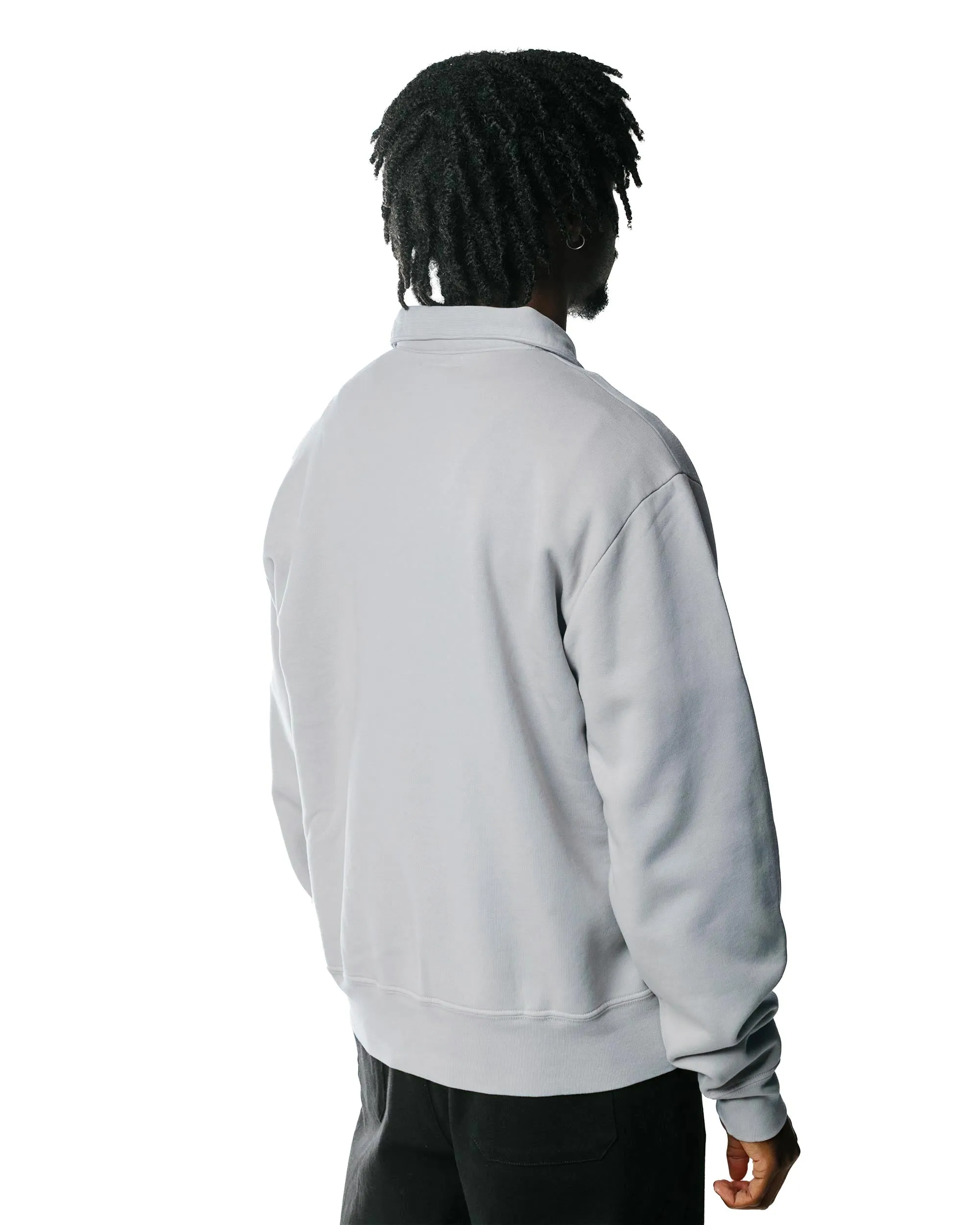 Stylish Fit Lady White Co. Quarter Zip Sweatshirt Foggy Blue