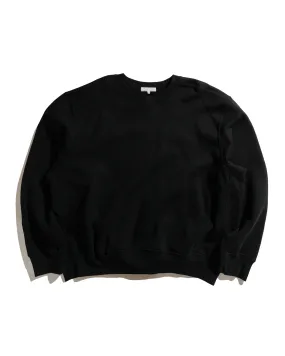 snap buttoned Timeless Sporty Lady White Co. Mini Crewneck Black
