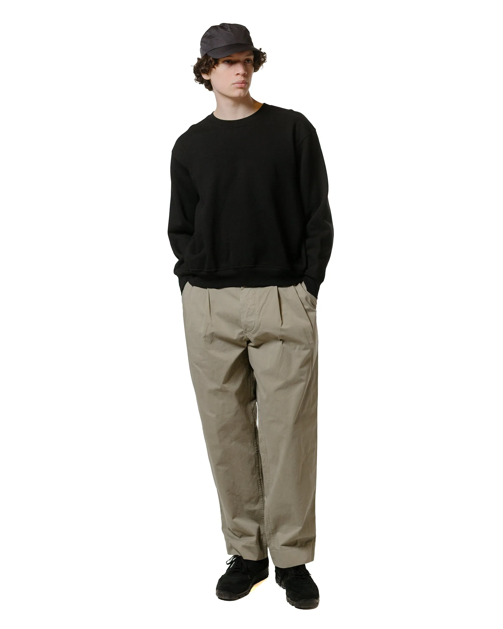 Lady White Co. Mini Crewneck Black Warm Look