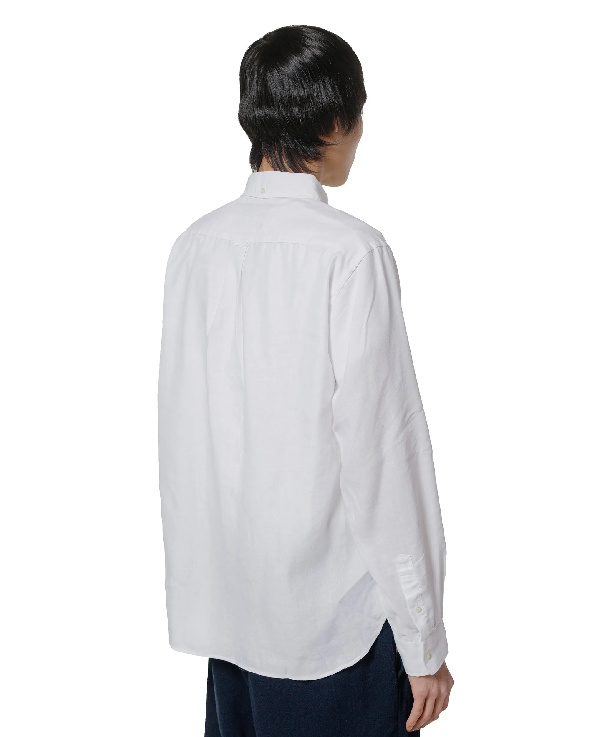 Comfort First Fit Solid Hue Beams Plus B.D. COOLMAX? Linen White