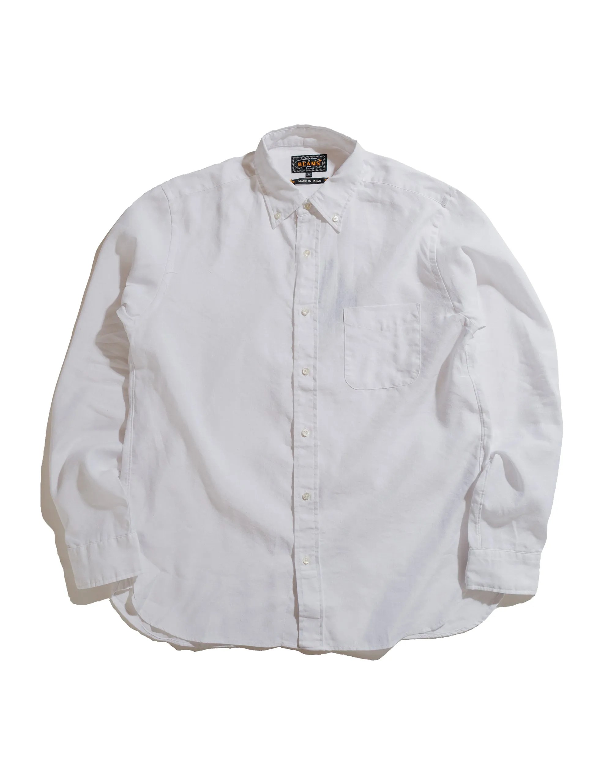 Beams Plus B.D. COOLMAX? Linen White Standalone Option Cultural Inspired