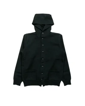 product fluffy softness The Real McCoy's MC23107 30s Hooded Knit Sweater Black