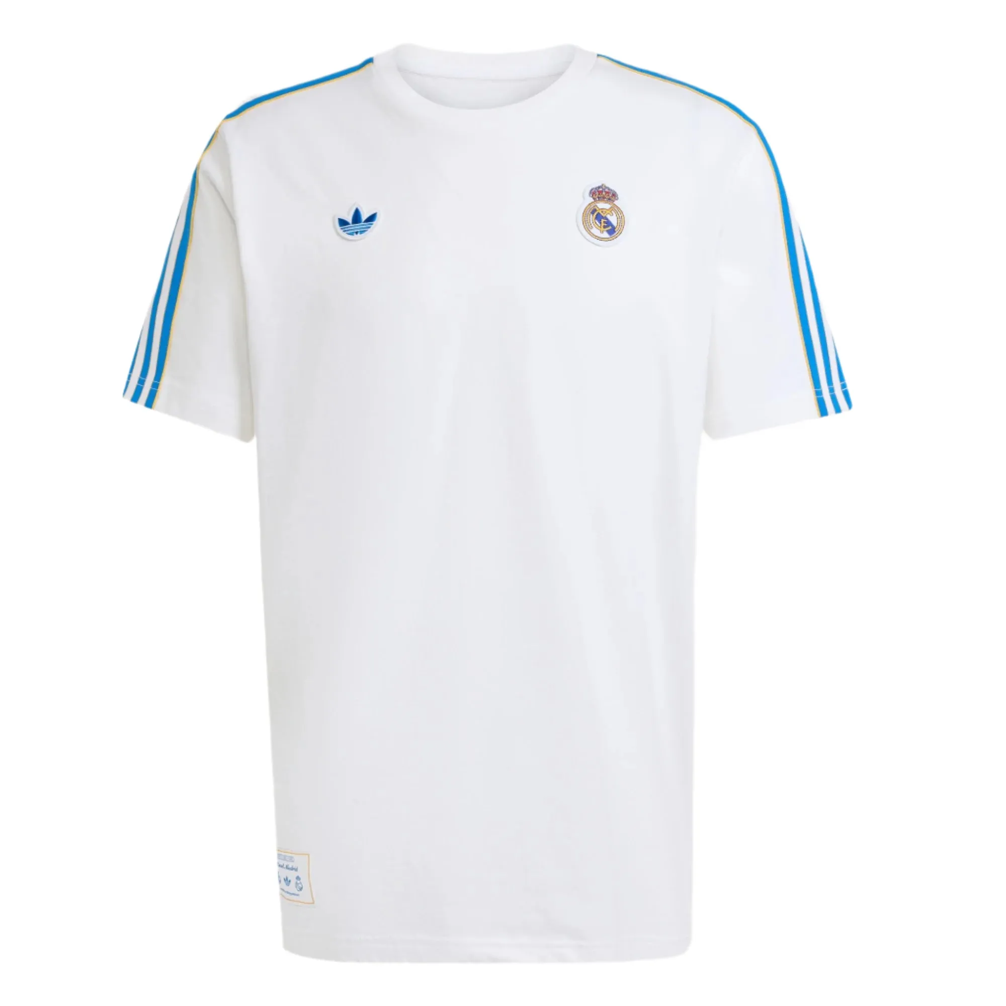 ThermoregulatingFabric adidas Real Madrid Terrace Icon T-Shirt (White/Blue)