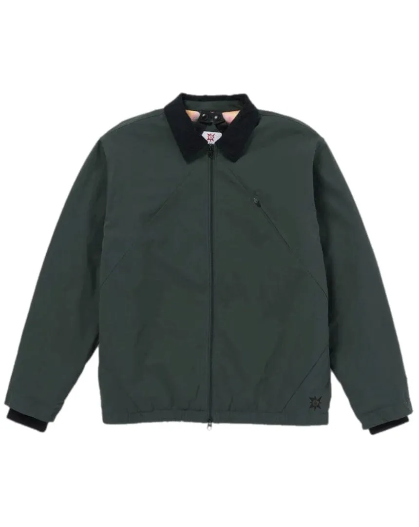 Volcom Bryan Iguchi Light Jacket - Charcoal AbrasionResistantFabric Light Wool