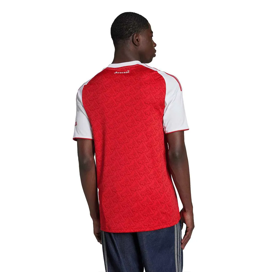 adidas - Men's Arsenal 25/26 Home Jersey (JI9517) Mesh Ventilation Zones