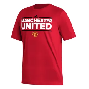 Pullover adidas Manchester United Fresh T-Shirt 24/25 (Red/Black)
