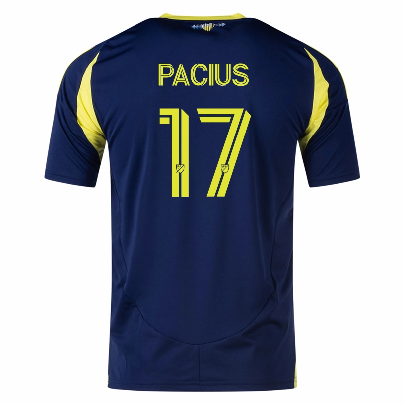 Yarn Dye Pattern Color Blocked adidas Nashville Woobens Pacius Away Jersey 25/26 (Tena Blue)