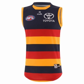 Men's AFL Adelaide Crows Football Club 2025 Home Replica Jersey Crisp Look Flex Fit Construction