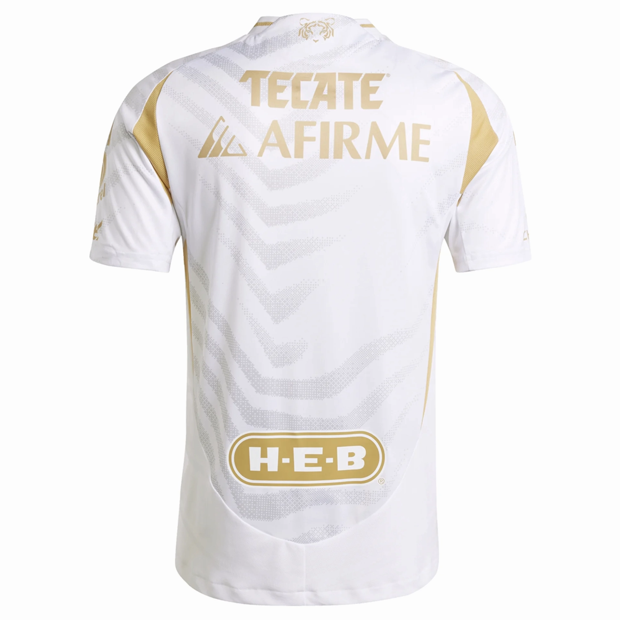 Multi Directional Stretch adidas Tigres Authentic Third Jersey 24/25 (White/Gold)