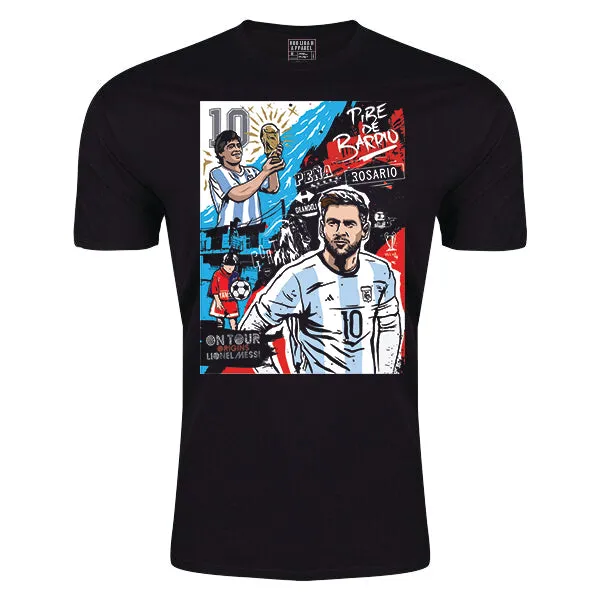 Argentina Messi & Maradona Collage T-Shirt birthday party