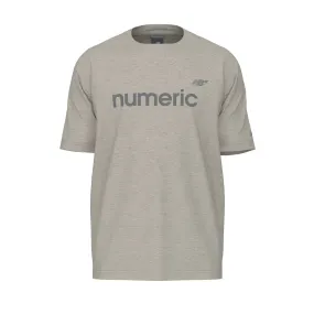 Legend Fit Polish Glow New Balance Numeric Athletic Cotton Tee - Oatmeal Heather