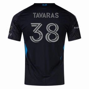adidas Iuri Tavares Charlotte FC Authentic Away Jersey 25/26 (Black) Ultra lightweight