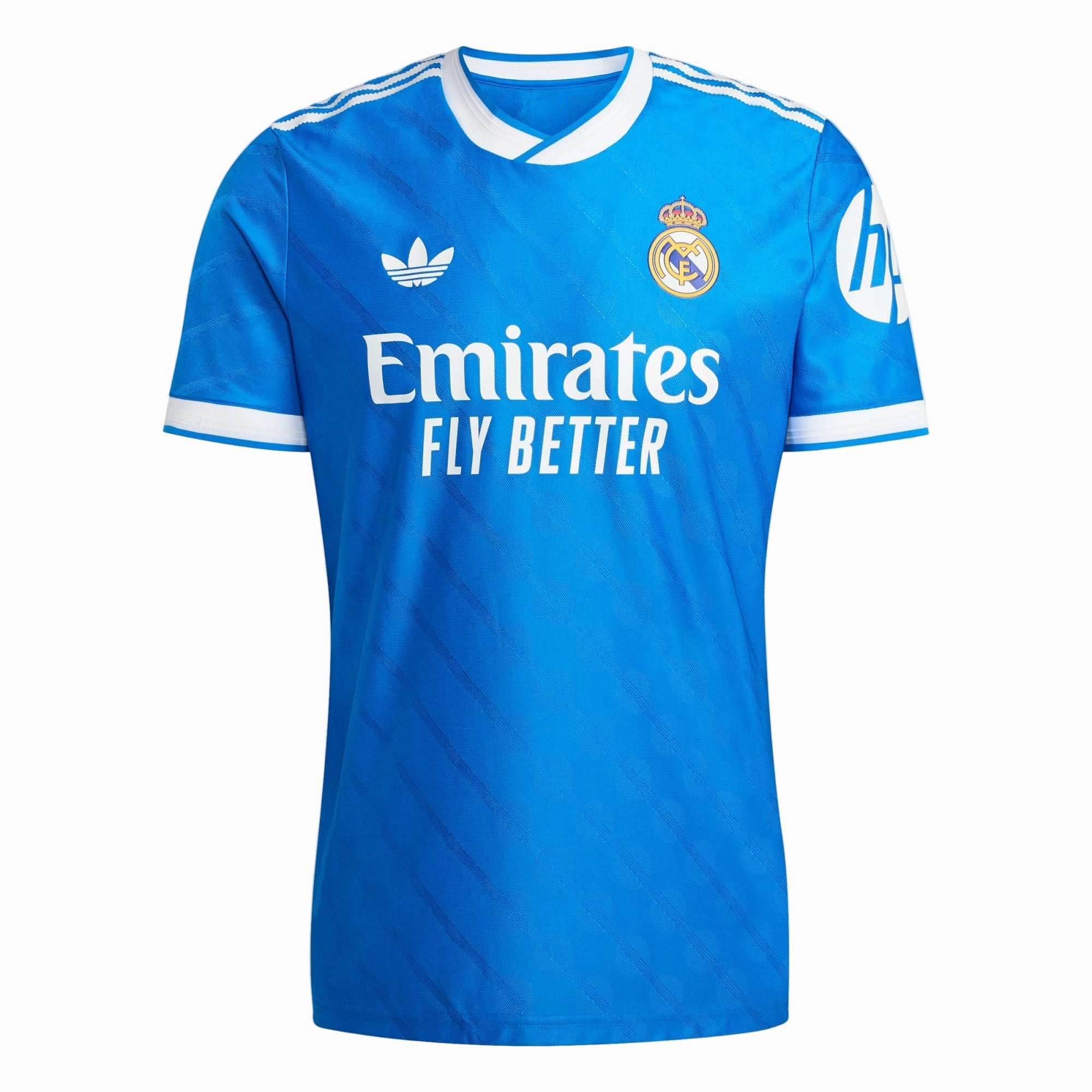 Muscle Motion Moisture Management Technology adidas Men's Real Madrid 25/26 Authentic Third Jersey (Blue)
